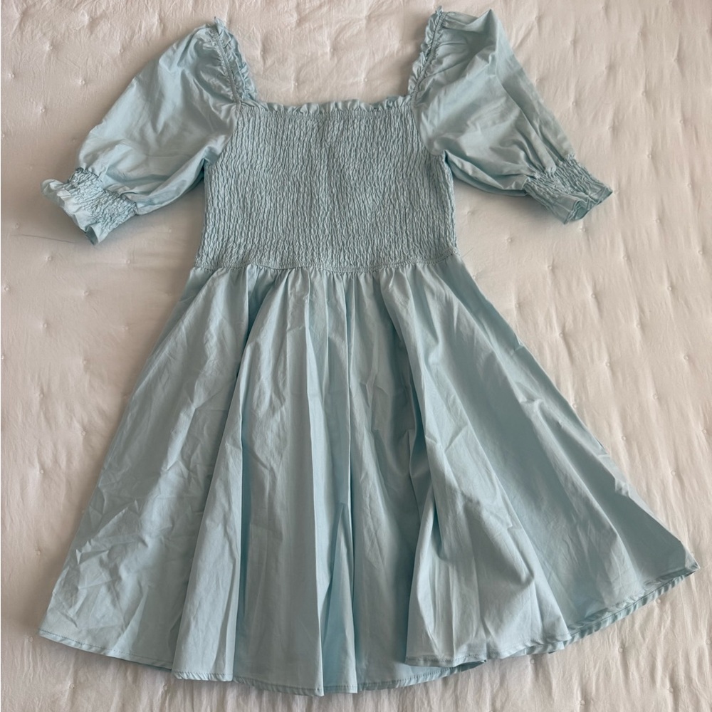 Francesca's Collections Light Blue Casual Dress